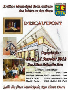 afficheEscaupont2012